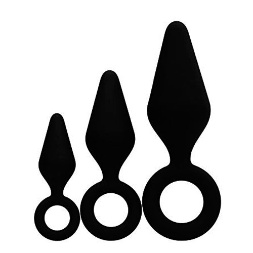 Large Silicone Anal Plug W/Ring  LingerRave
