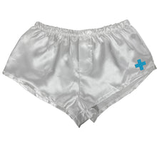 Sexy Nurse Silk Boxers Nightwear Cosplay -Doctors Costume Shorts (Unisex)