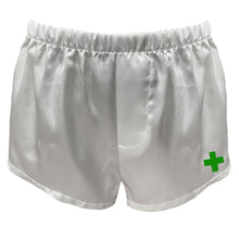 Sexy Nurse Silk Boxers Nightwear Cosplay -Doctors Costume Shorts (Unisex)