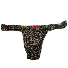 Mens Christmas Santa’s Wild Side Thong