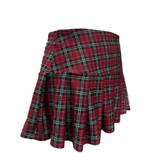 Classic Red and Green School Uni Skirt