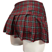 Classic Red and Green School Uni Skirt