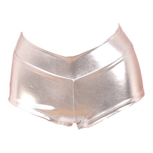 Metallic Booty Shorts (Cheeky Stretchy Boy Shorts)