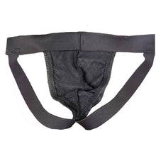 Mens Faux Leather Jockstrap