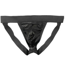 Mens Faux Leather Jockstrap
