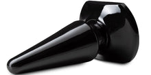 Beginner Anal Plug with Bullet Vibrator Slot – Soft PVC, Tapered & Comfortable, Discreet & Body-Safe – Vibrating Bullet Vibe Compatible (Bullet Not Included)