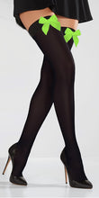 Thigh High Stockings With Bow