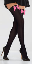 Thigh High Stockings With Bow