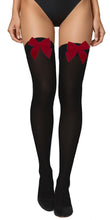 Thigh High Stockings With Bow