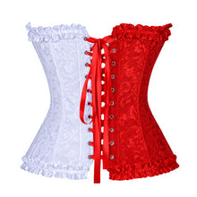 Two Tone Angel / Devil Corset
