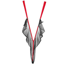 Crotchless Mesh Deep V Teddy (One Piece Bodysuit)