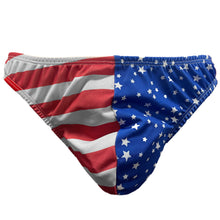 Stars and Stripes Mens Pouch Thong