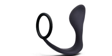 2-in-1 Prostate Massager Plug & Cock Ring – Male Anal Toy