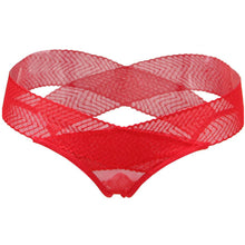 Open Butt Mesh Low Rise Panty