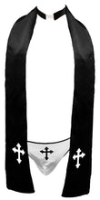 Men's Sinful Priest Costume (3pc Thong, Stole & Collar) Religious Roleplay