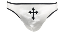 Men's Sinful Priest Costume (3pc Thong, Stole & Collar) Religious Roleplay