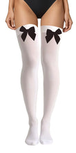 Thigh High Stockings With Bow
