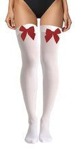 Thigh High Stockings With Bow