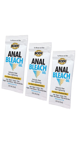 3pk Anal Bleaching Gel for Intimate Body Vaginal and Anal Bleach (.30fl oz)