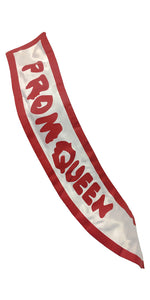 Carrie Prom Queen Sash