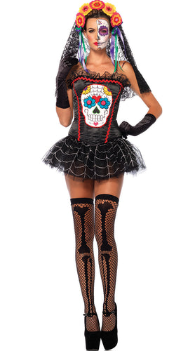 Sugar Skull Bustier
