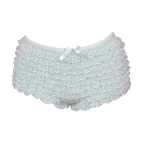 Baby Blue Ruffled Bloomers (Boyshorts)