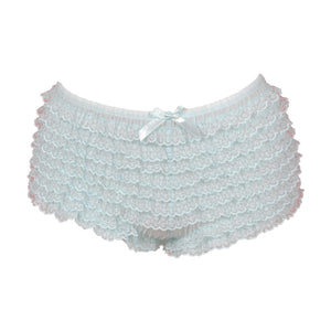 Baby Blue Ruffled Bloomers (Boyshorts)