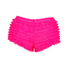 Neon Pink Ruffled Bloomers (Boyshorts)