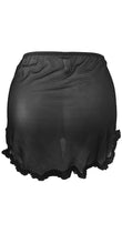 Mesh Black Flair Skirt