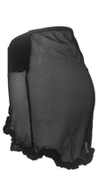 Mesh Black Flair Skirt