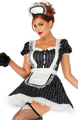 Frisky Frenchy Maid (2pc costume)