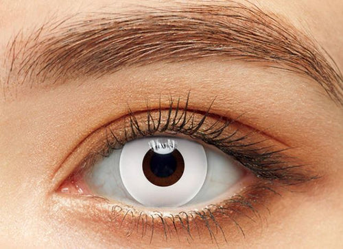 Zombie Contact Lenses (grey) (pair)