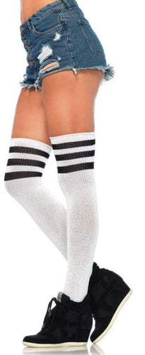 Thigh High Socks Naughty School Girl/ Baseball/ Football Stockings
