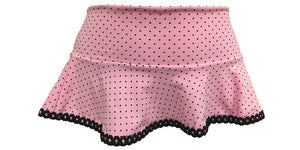 Pink Possie Polka Dot Mini Skirt (S/M)