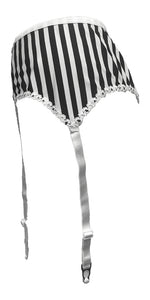 Pin Up Collection (Black and White Garter Belt)