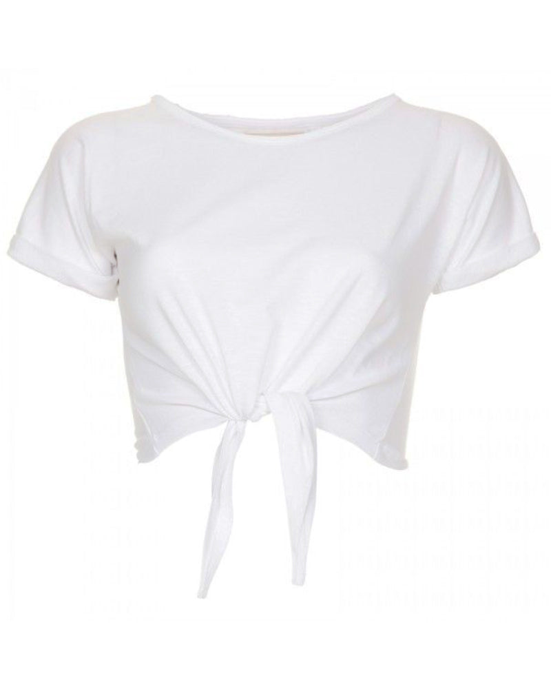 Adiva Intimates Crop Top with Front tie up