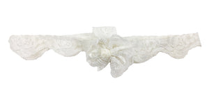 Woman's Wedding Bridal/ Lace Garter/ Floral Lace Garter/ Role play/ Bachelorette Party/ Anniversary